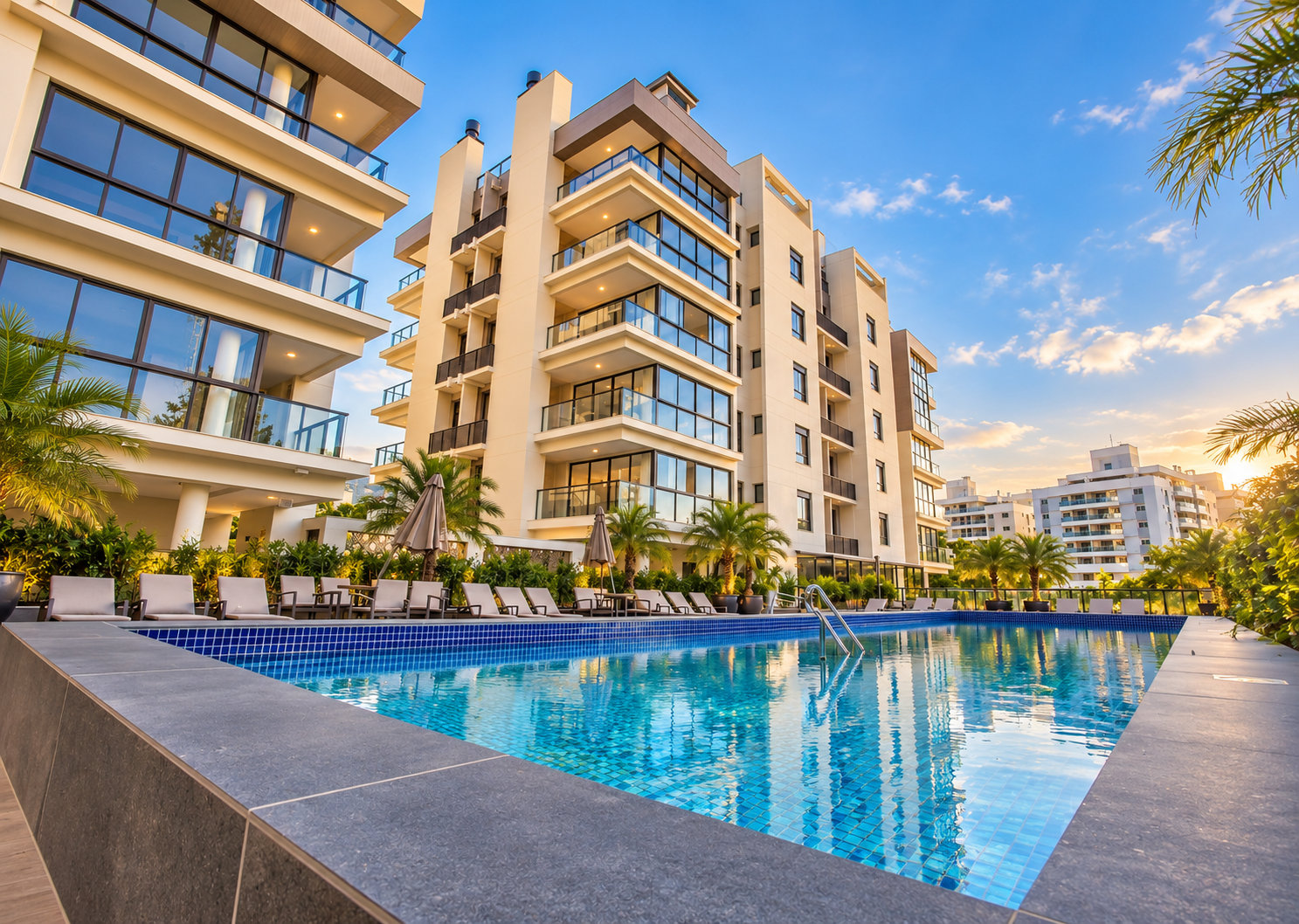 Residencial D Park e piscina